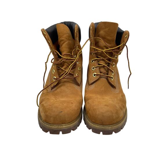 Timberland 6 Inch Premium Waterproof Wheat Nubuck Boots 10061 Mens 8.5M main image 8